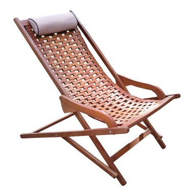 Catania Eucalyptus Swing Lounger With Pillow