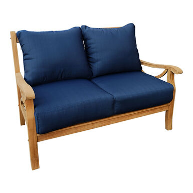 Mendocino Teak Wood Outdoor Loveseat