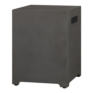Willemstad Steel Propane Tank Holder End Table