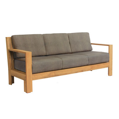 Briony Teak Wood and Sunbrella Cushion Outdoor Sofa