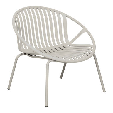 Shiloh Oval Slatted Plastic Outdoor Stacking Chair 2 Piece Set