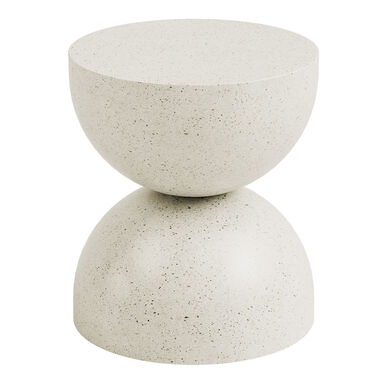 Casen Round Hourglass Outdoor Side Table