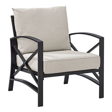 Araceli Bronze Metal Outdoor Armchair