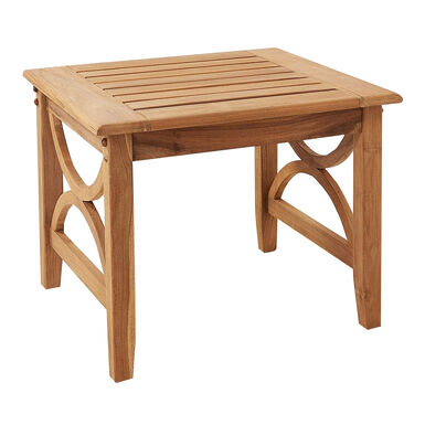Mendocino Square Teak Wood Outdoor End Table
