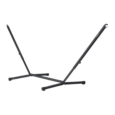 Bram Black Steel Adjustable 13 Foot King Size Hammock Stand