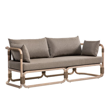 Halo Brown Rope and Eucalyptus Outdoor Sofa