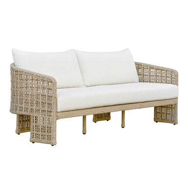 Arise Natural Rope and Boucle Outdoor Sofa