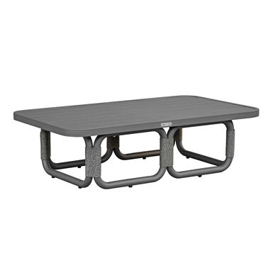 Nomi Gray Metal Outdoor Coffee Table