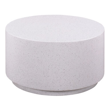 Fabian Round Faux Terrazzo Outdoor Coffee Table