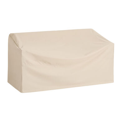 Tan Universal Outdoor Loveseat Cover