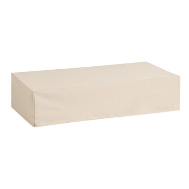 Small Tan Universal Outdoor Coffee Table Cover